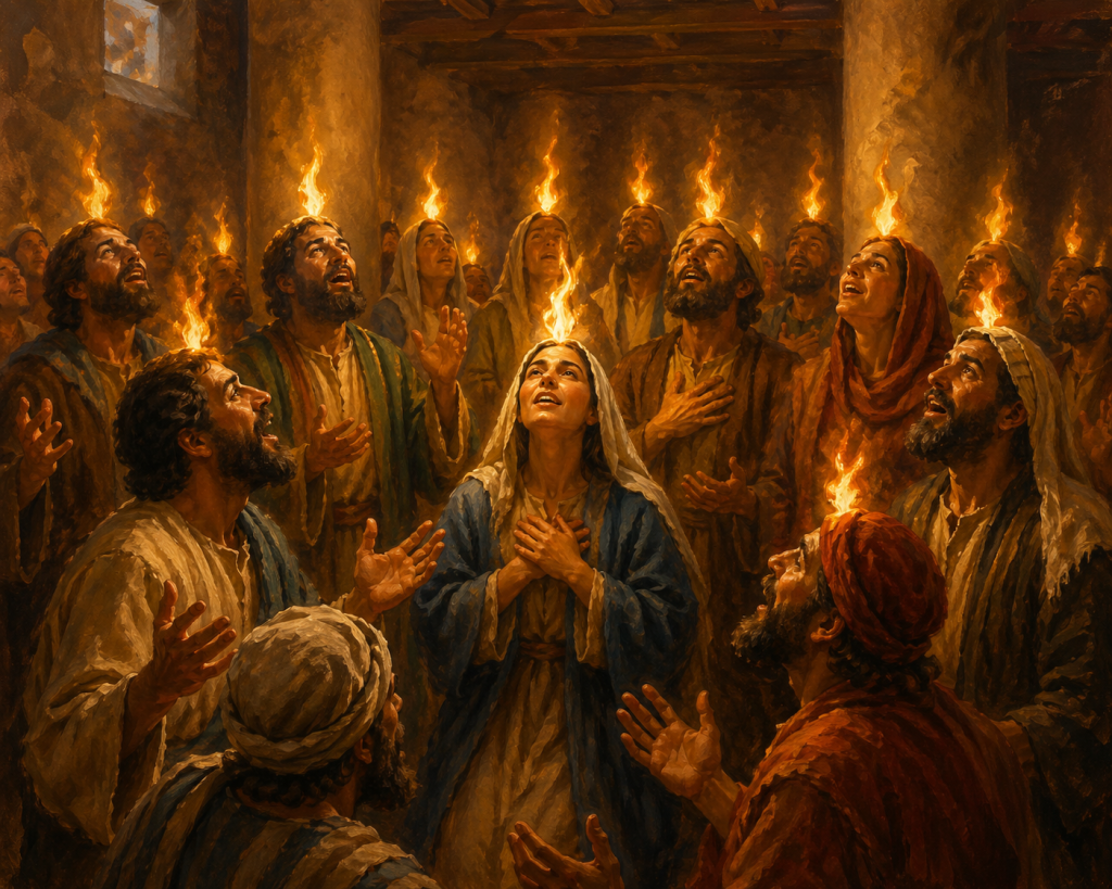 On this day the Holy Spirit makes the Church, May 24, 2026